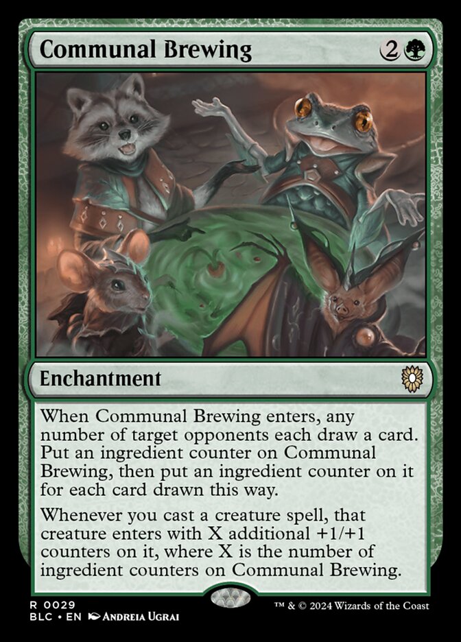 Communal Brewing card front