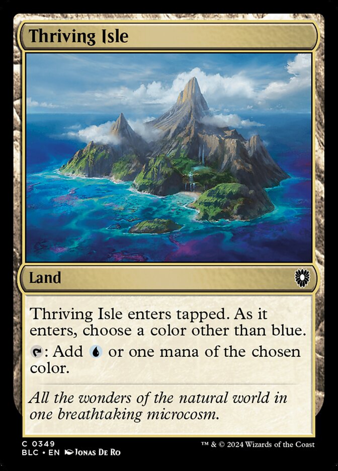 Thriving Isle card front