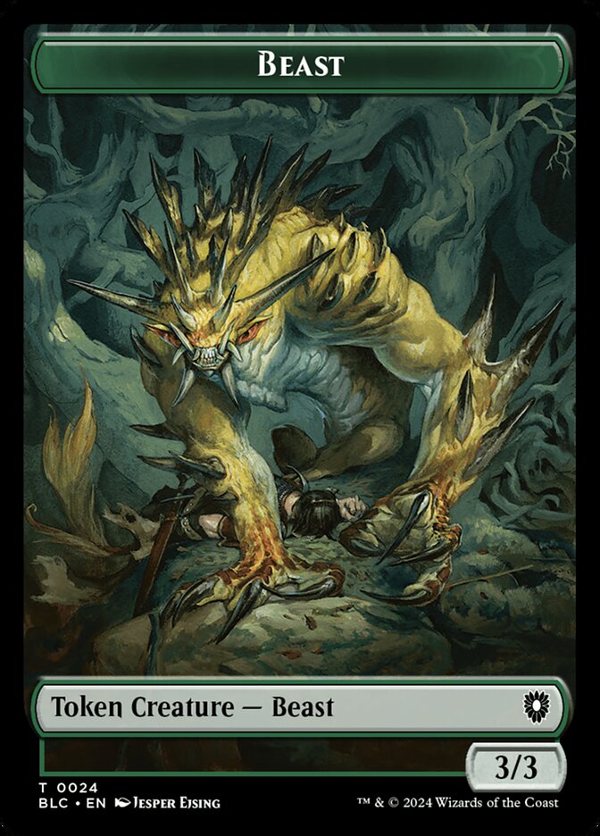 Beast card front