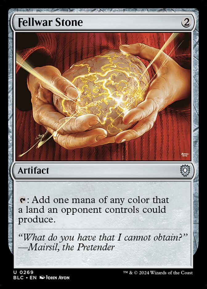 Fellwar Stone card front