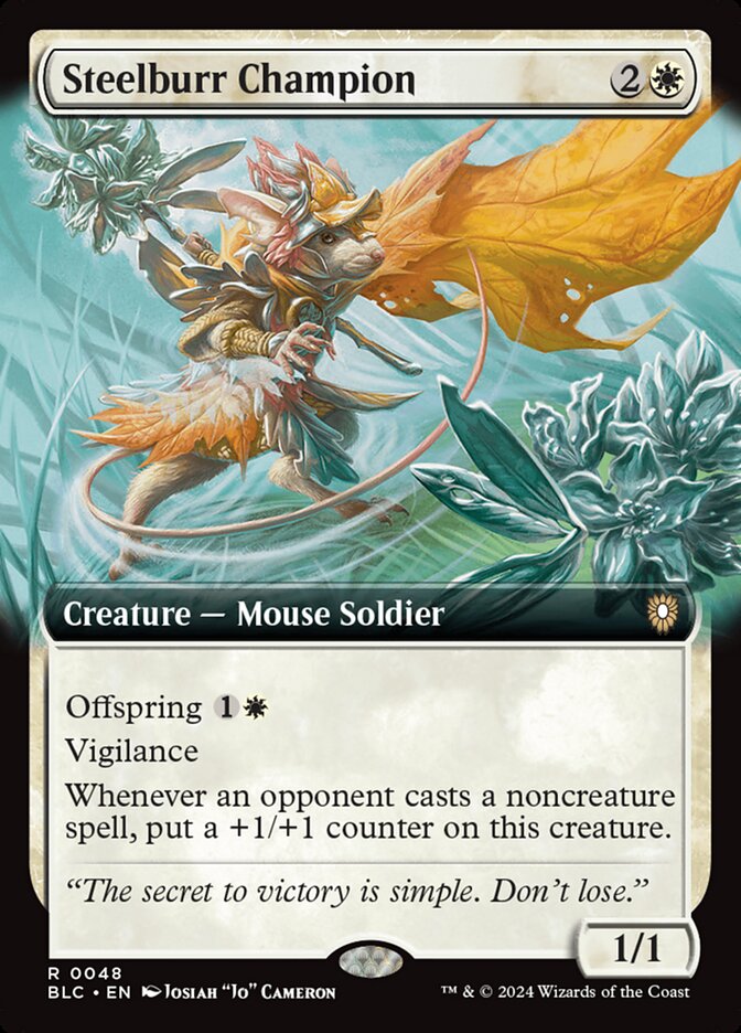 Steelburr Champion card front