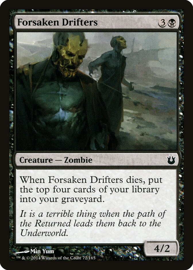 Forsaken Drifters card front