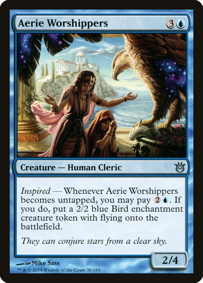 Aerie Worshippers card front
