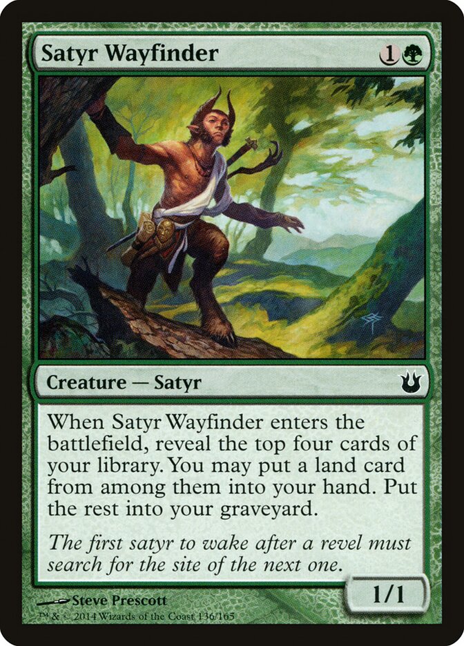 Satyr Wayfinder card front
