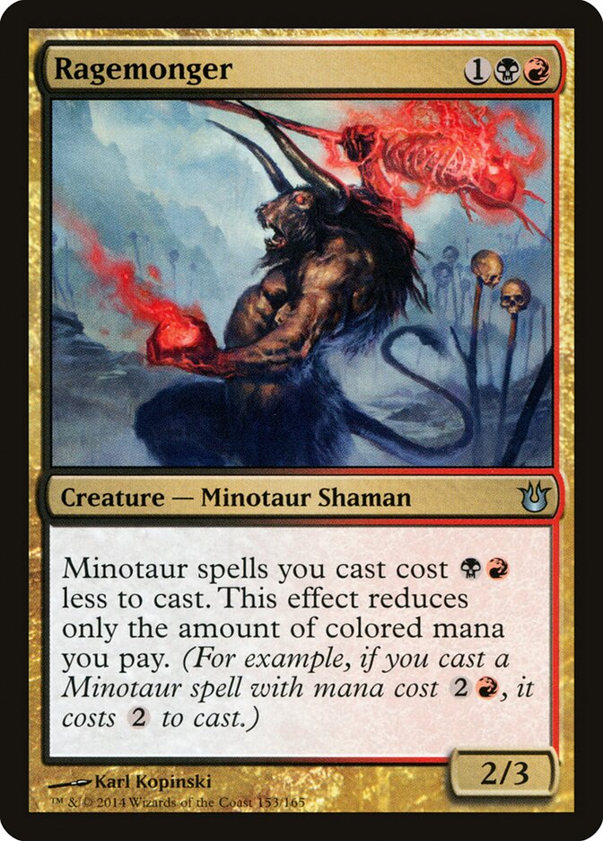 Ragemonger card front
