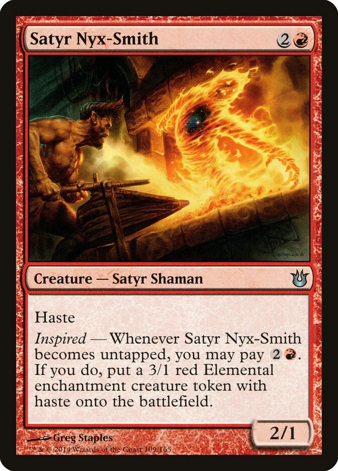 Satyr Nyx-Smith card front