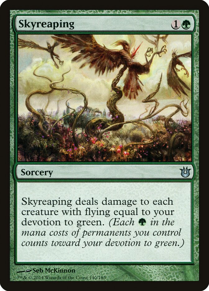 Skyreaping card front