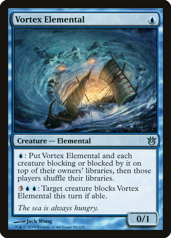 Vortex Elemental card front