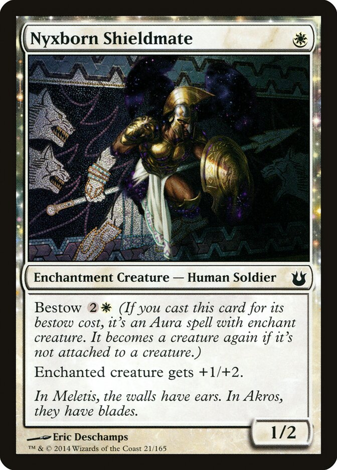 Nyxborn Shieldmate card front