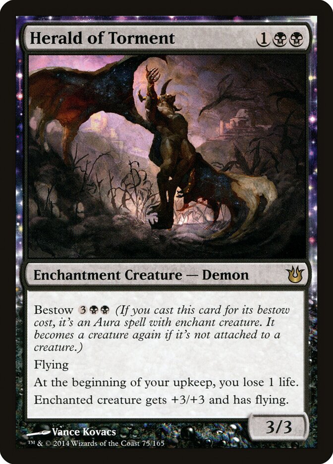 Herald of Torment card front