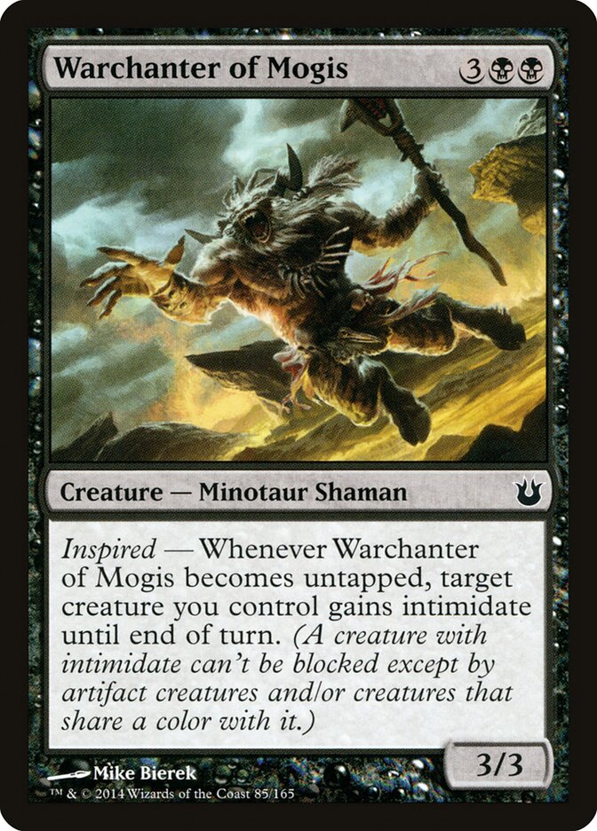 Warchanter of Mogis card front