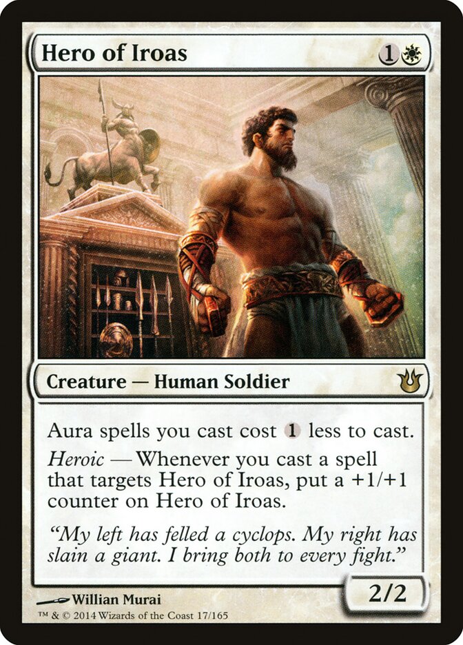 Hero of Iroas card front