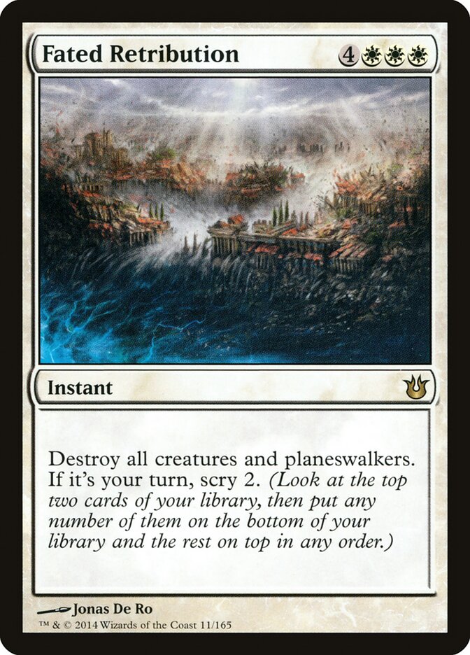 Fated Retribution card front