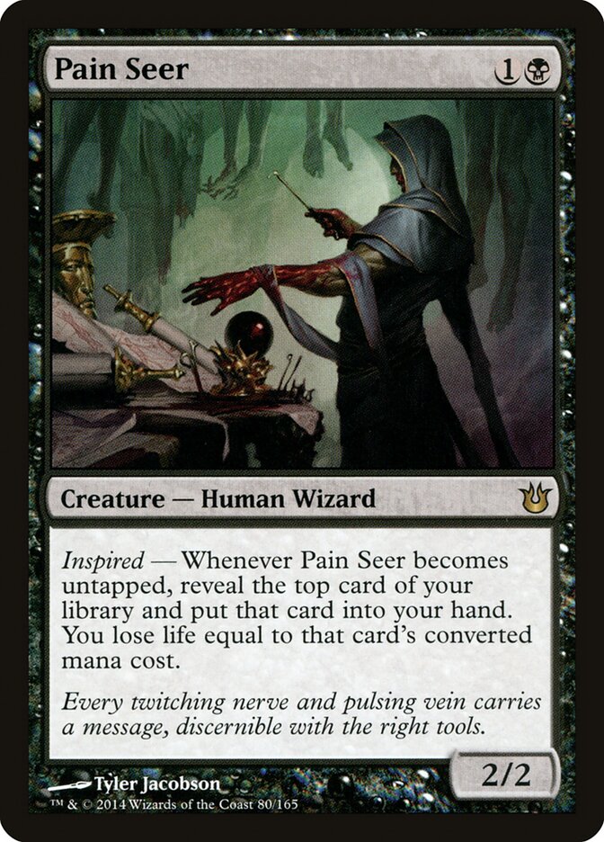 Pain Seer card front