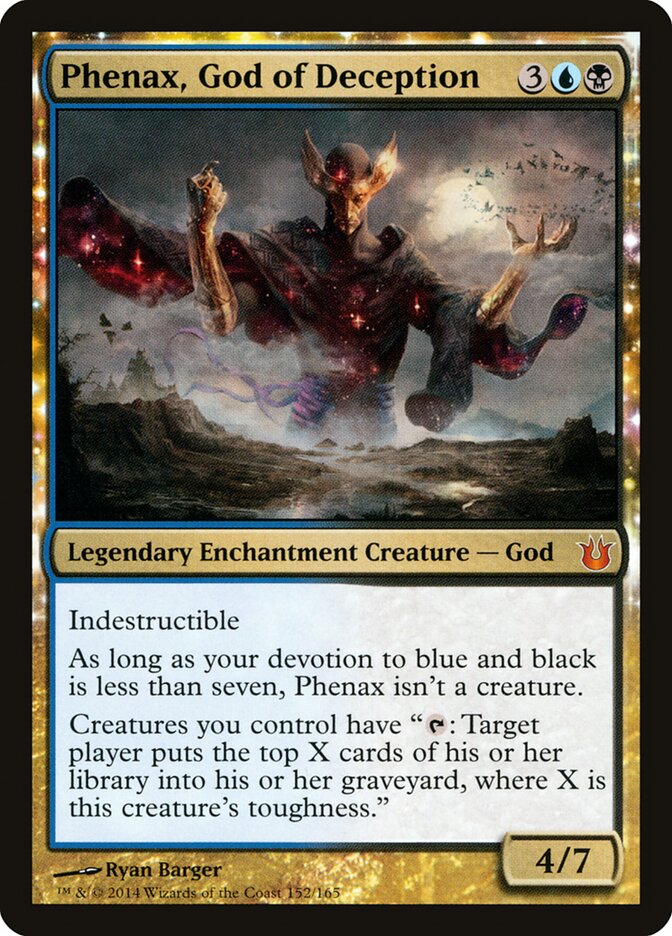 Phenax, God of Deception card front