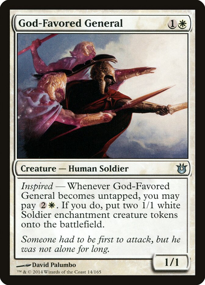 God-Favored General card front