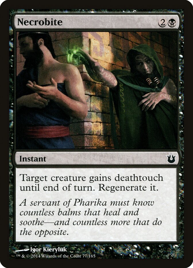 Necrobite card front