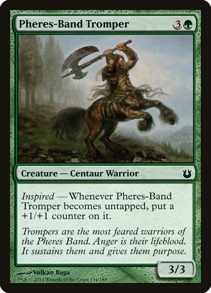 Pheres-Band Tromper card front