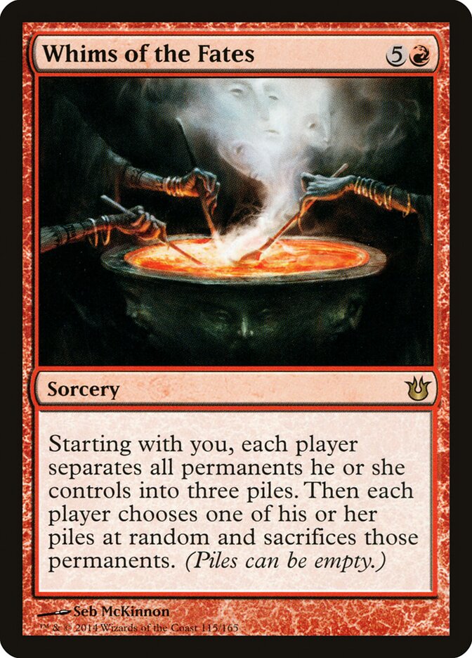 Whims of the Fates card front