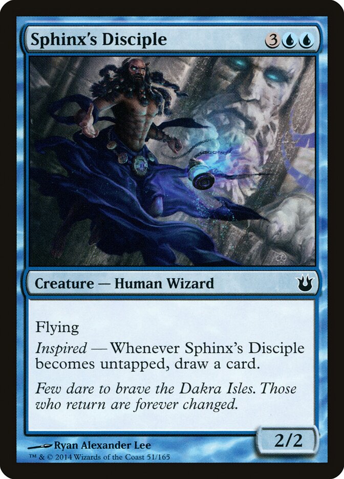 Sphinx's Disciple card front