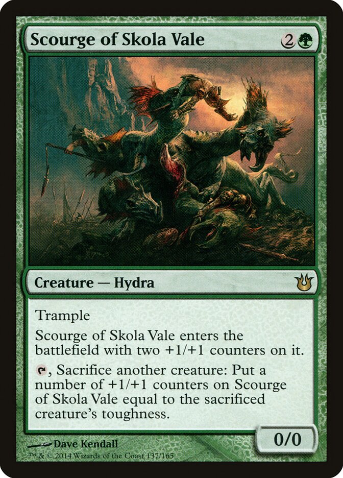 Scourge of Skola Vale card front
