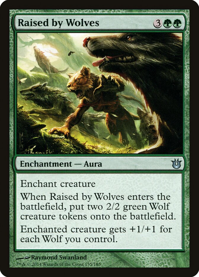 Raised by Wolves card front
