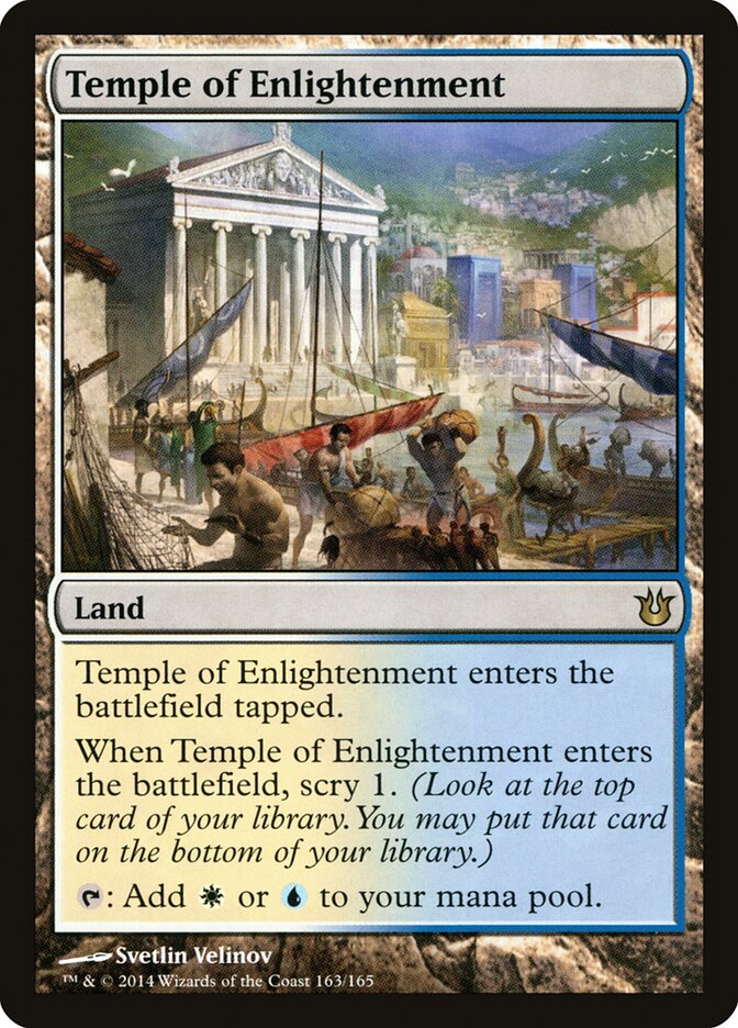 Temple of Enlightenment card front