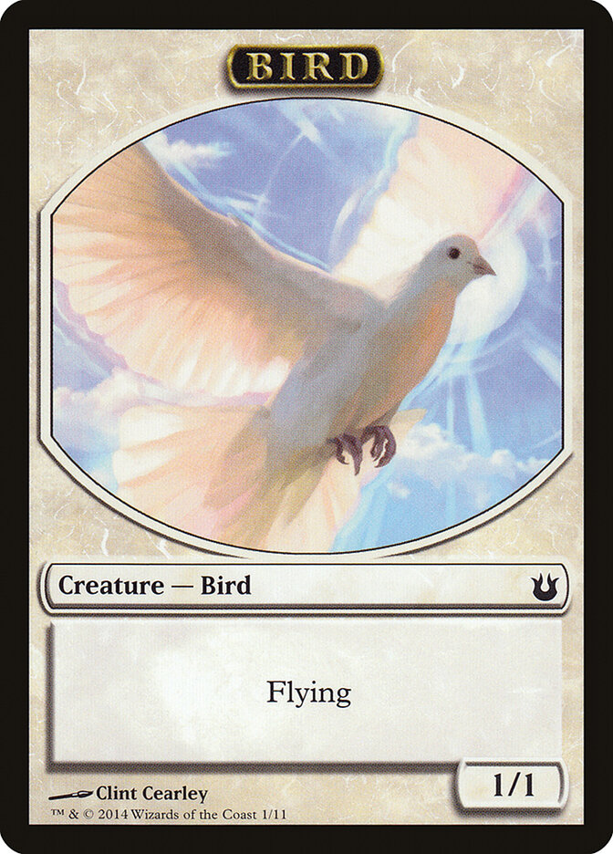 Bird card front