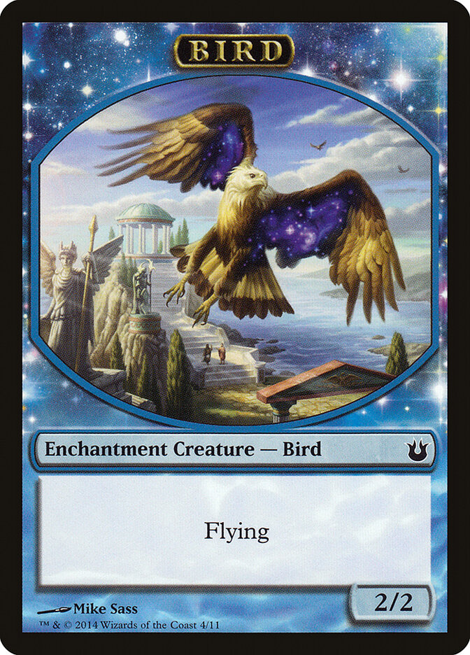 Bird card front