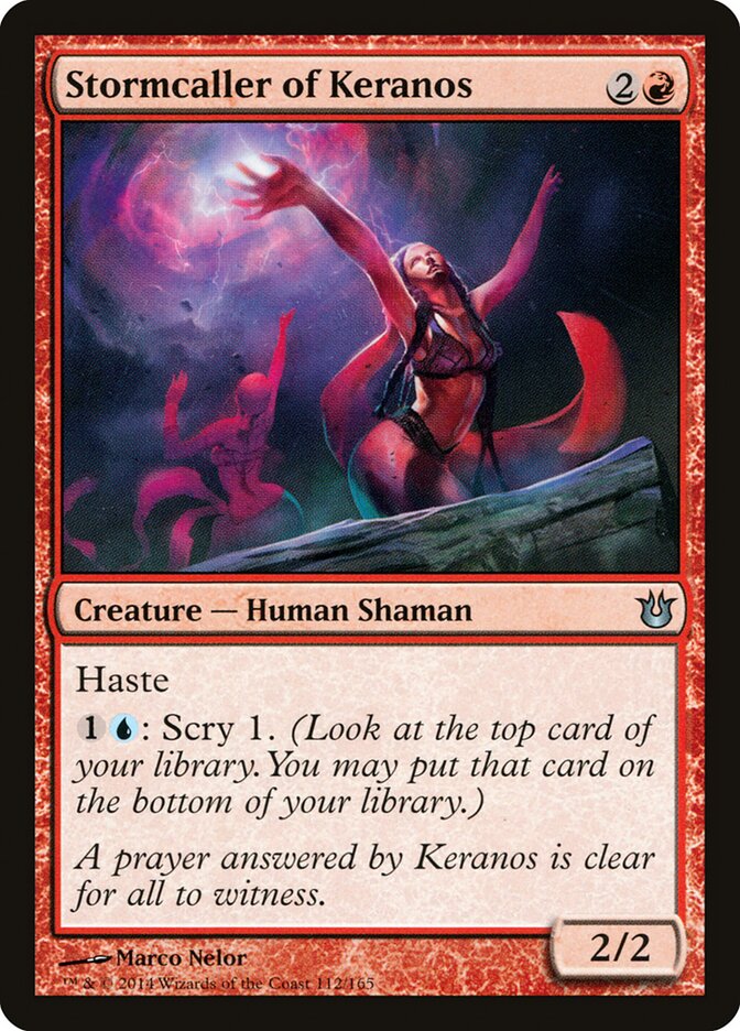 Stormcaller of Keranos card front