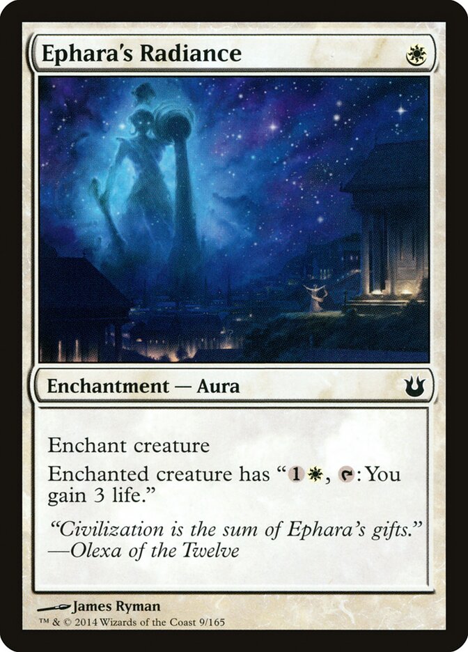 Ephara's Radiance card front