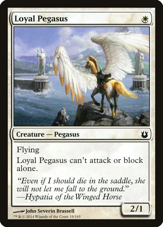 Loyal Pegasus card front