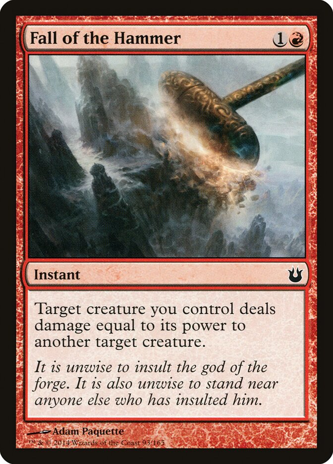 Fall of the Hammer card front