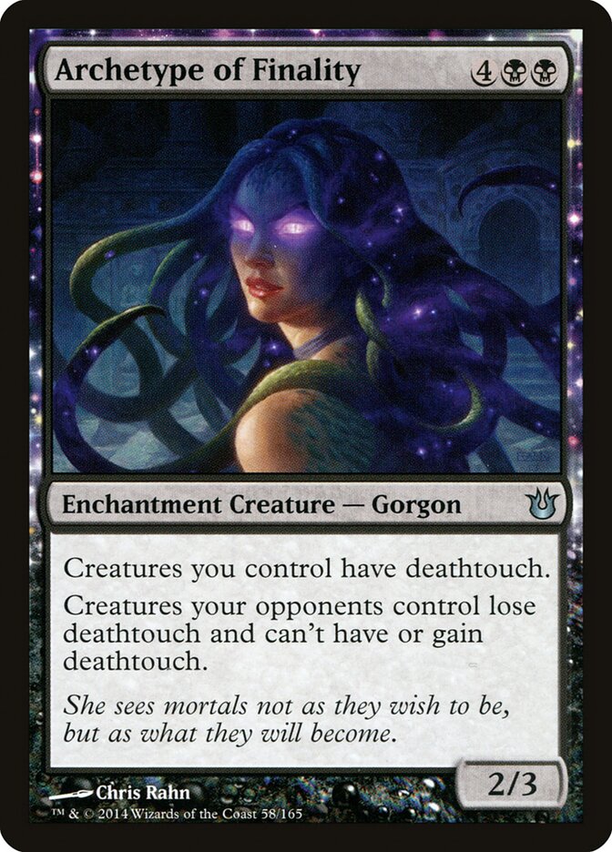 Archetype of Finality card front