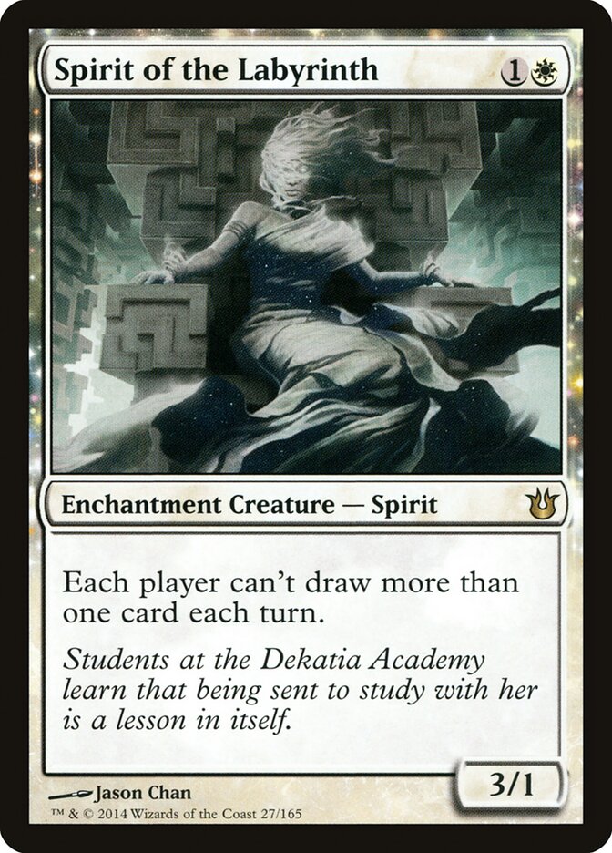 Spirit of the Labyrinth card front