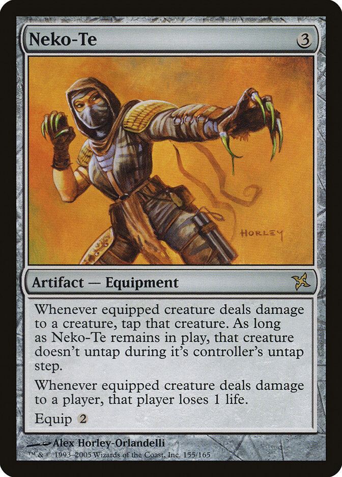 Neko-Te card front