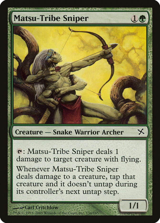 Matsu-Tribe Sniper card front