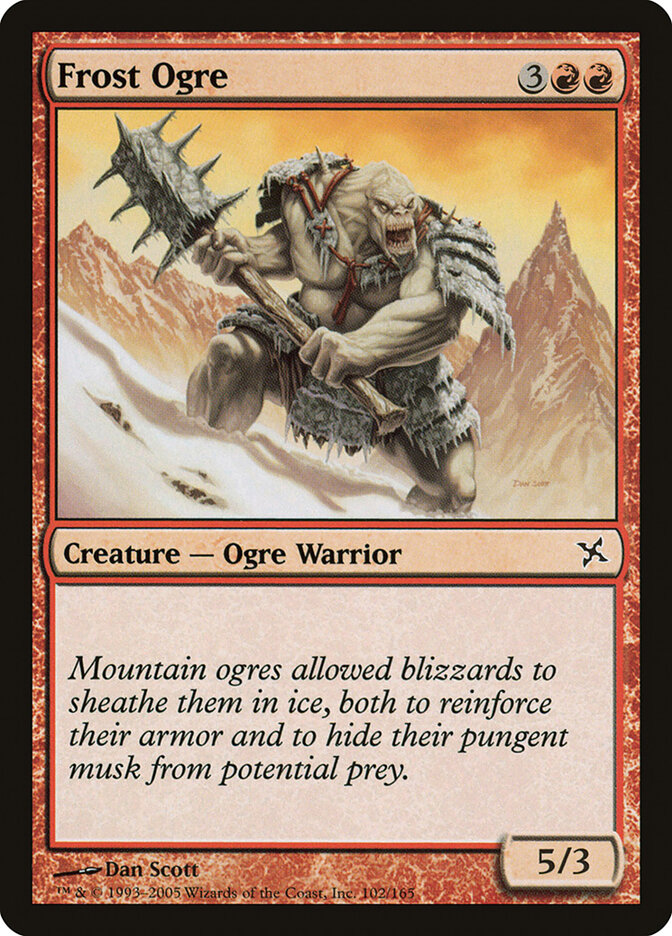 Frost Ogre card front