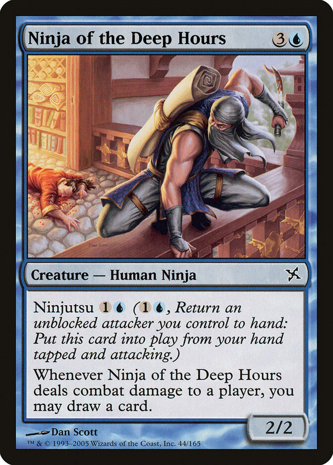 Ninja of the Deep Hours card front