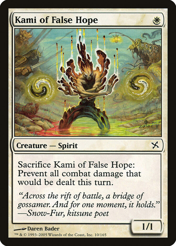 Kami of False Hope card front