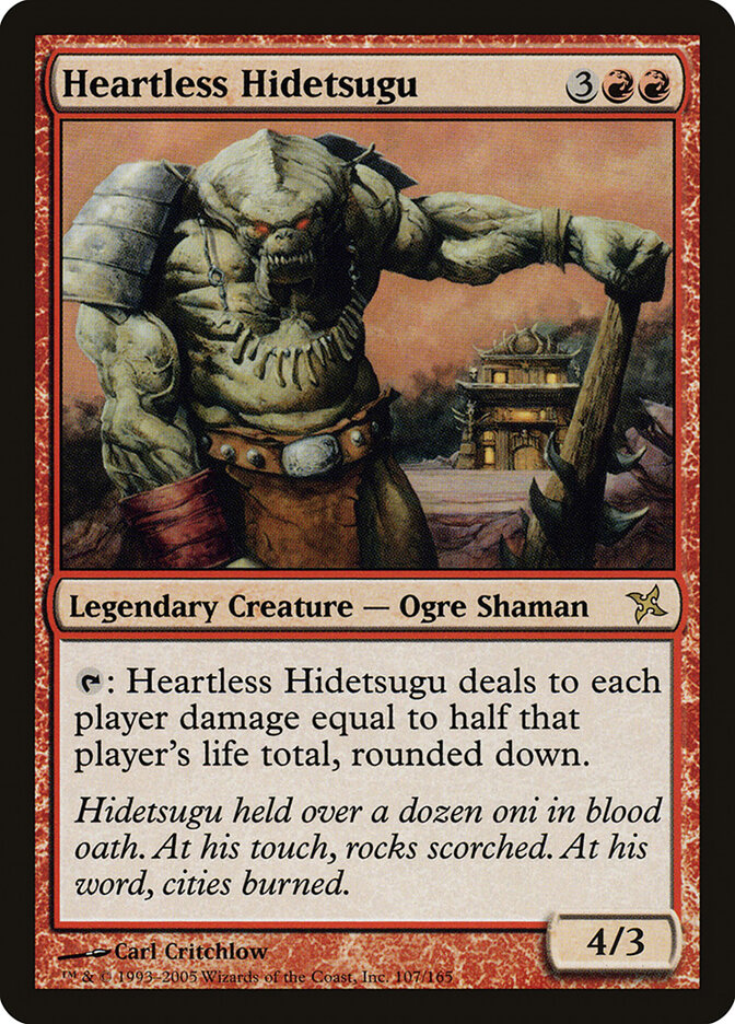 Heartless Hidetsugu card front