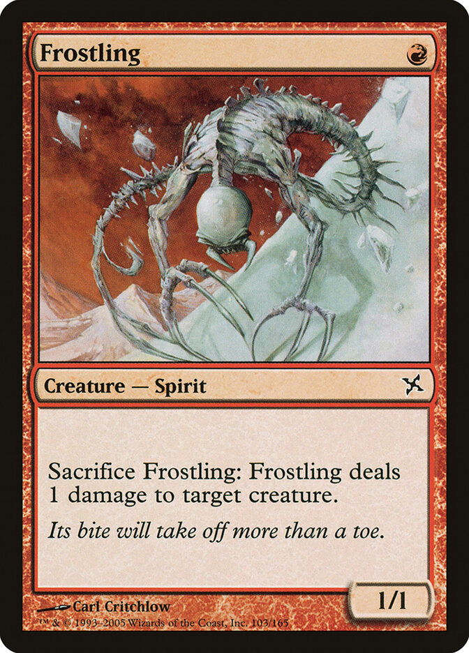 Frostling card front