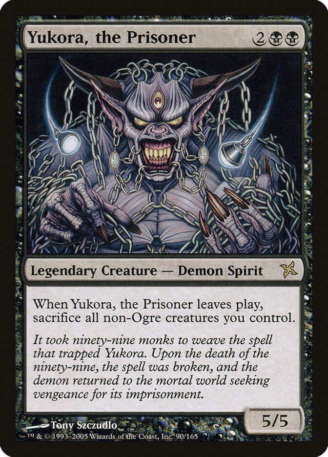 Yukora, the Prisoner card front