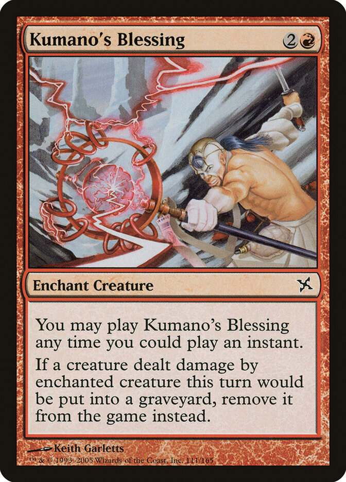 Kumano's Blessing card front