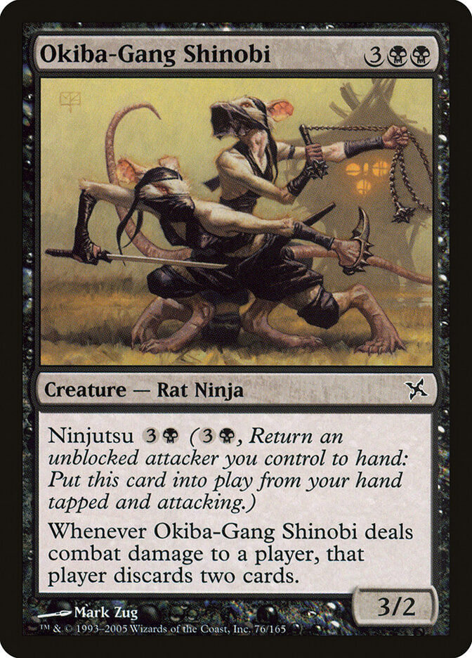 Okiba-Gang Shinobi card front