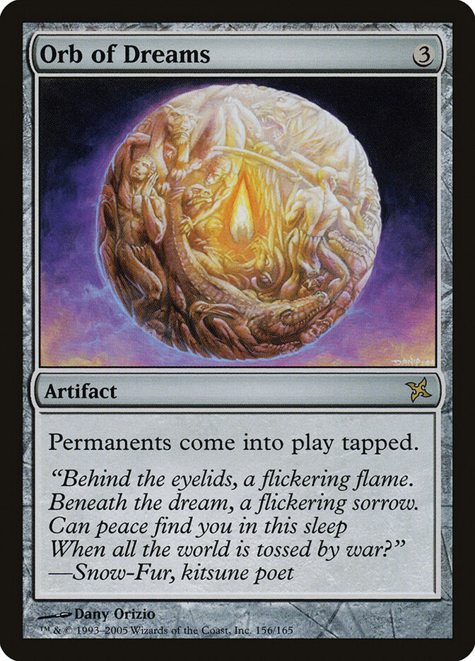 Orb of Dreams card front