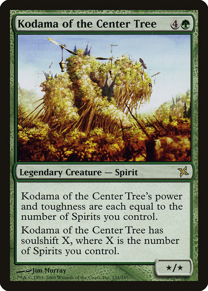 Kodama of the Center Tree card front