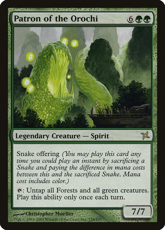 Patron of the Orochi card front