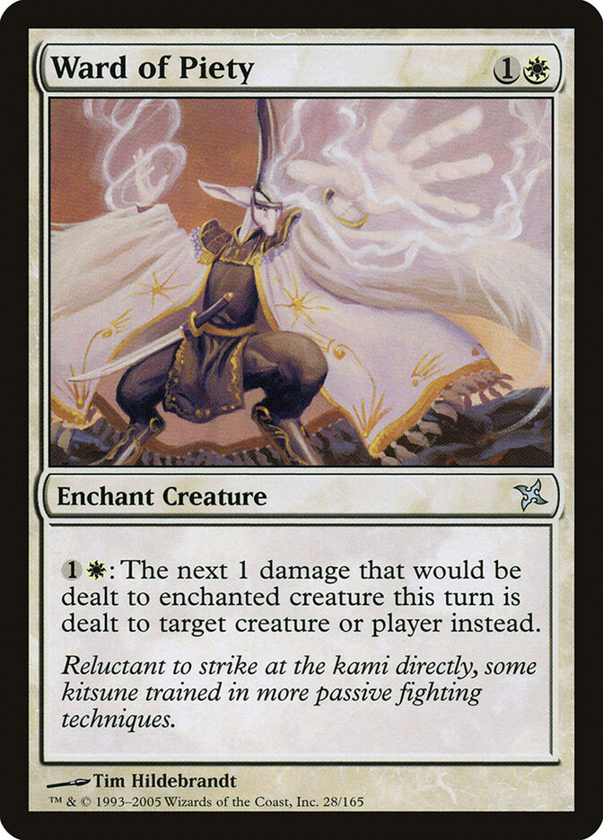 Ward of Piety card front