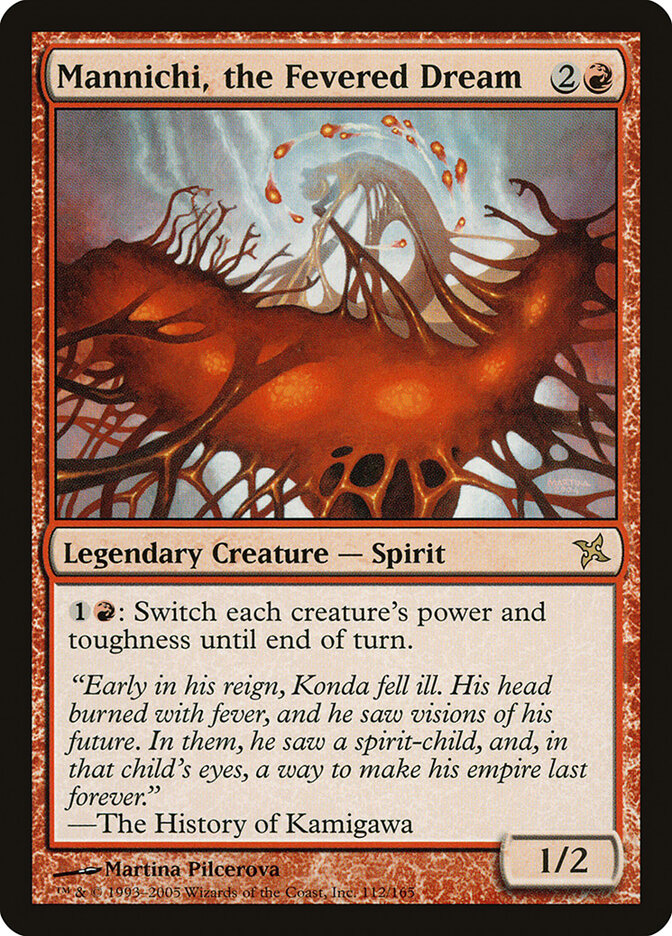 Mannichi, the Fevered Dream card front
